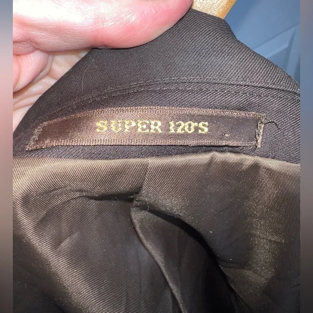 Cracka. Jack CJ Men’s 48 Super 120’s Coffee Brown Rayon Sport Coat Blazer Jacket